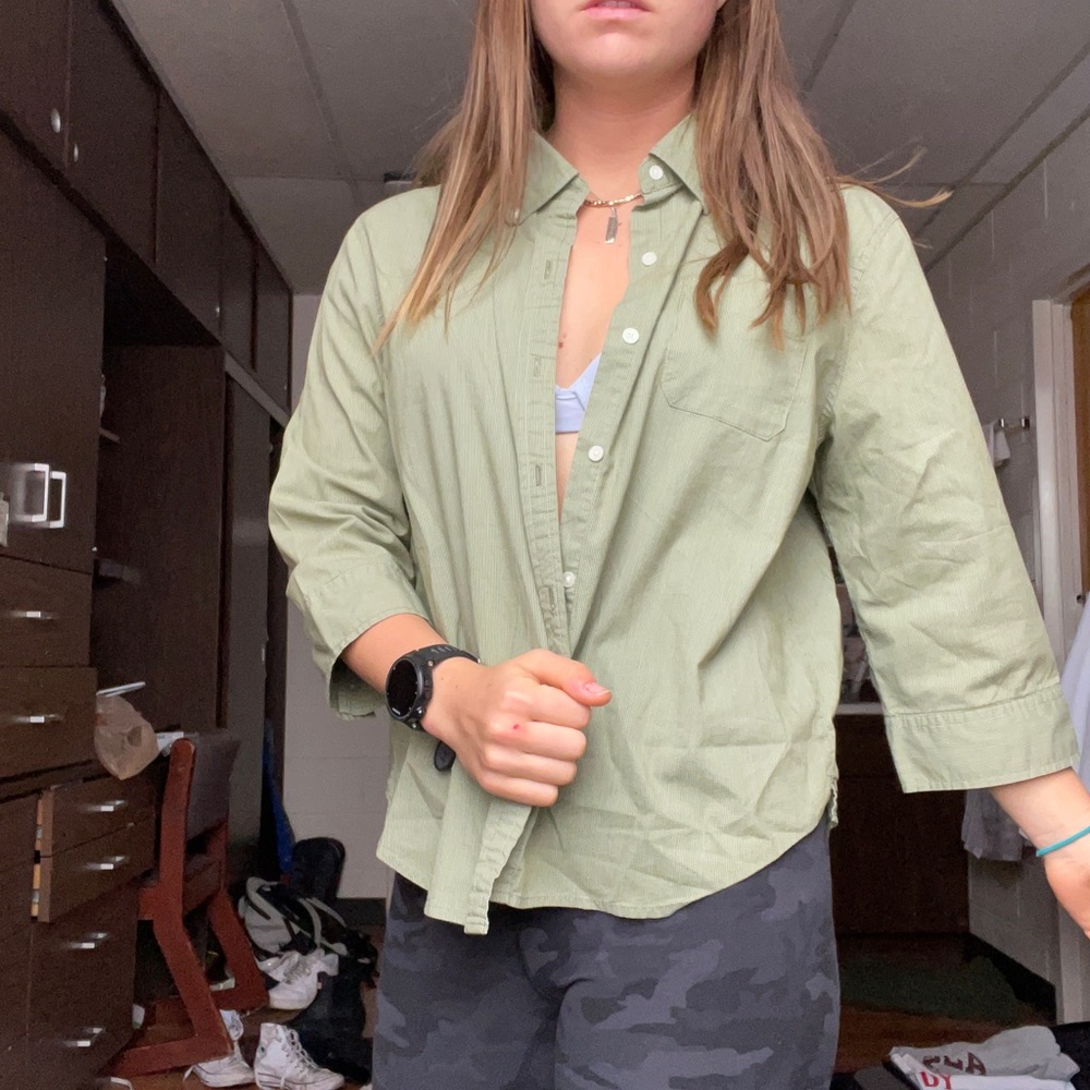 American Eagle Button Up - image 5